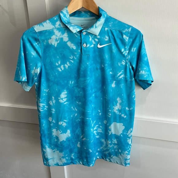 nike youth collared shirts